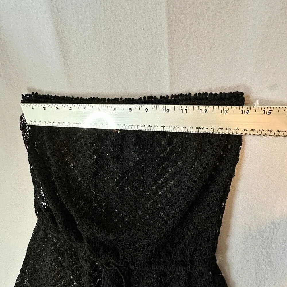 Victoria’s Secret Swim Romper Strapless Bikini Swimsuit Cover Up Womens size S/P